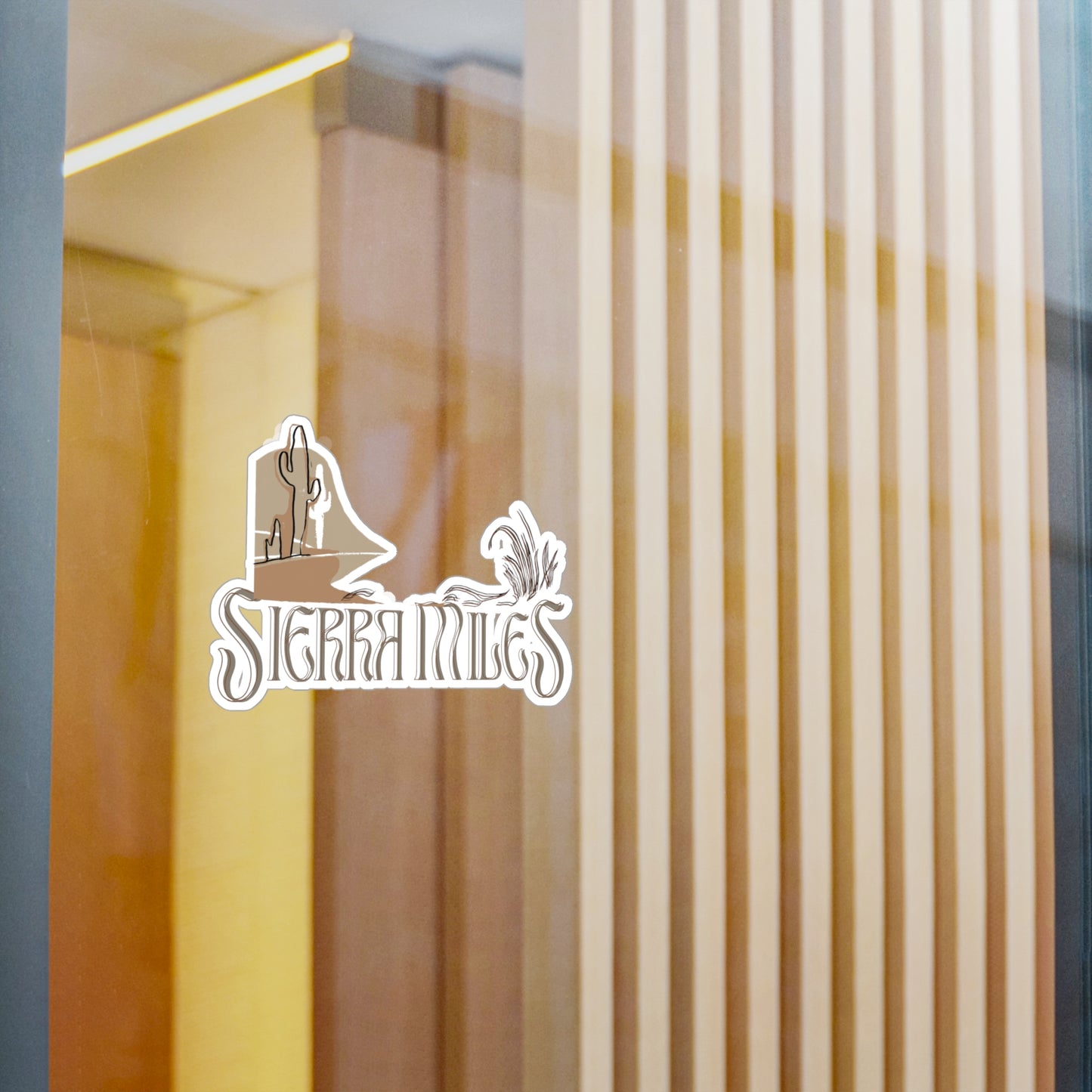 Sierra Miles Vinyl Decal
