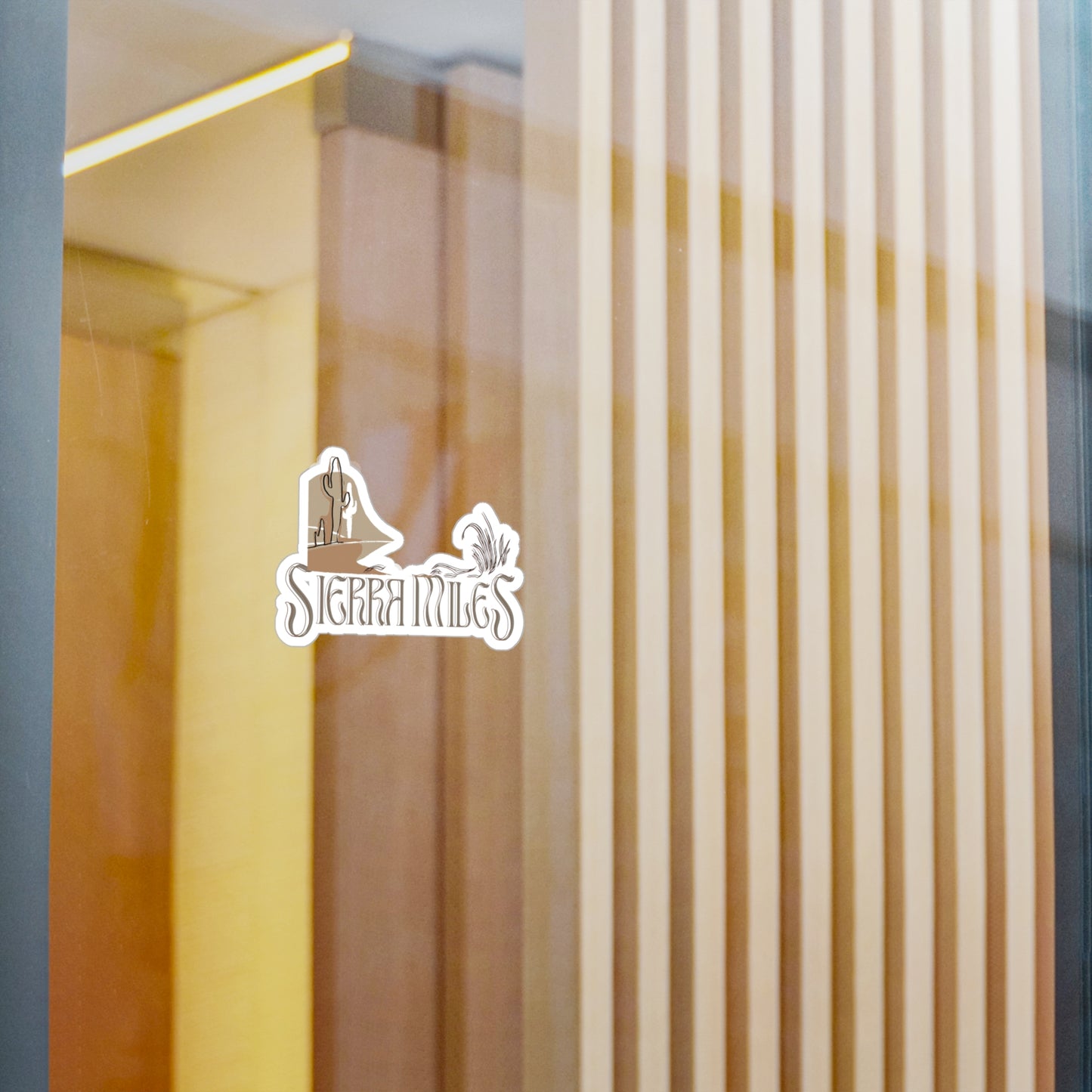 Sierra Miles Vinyl Decal