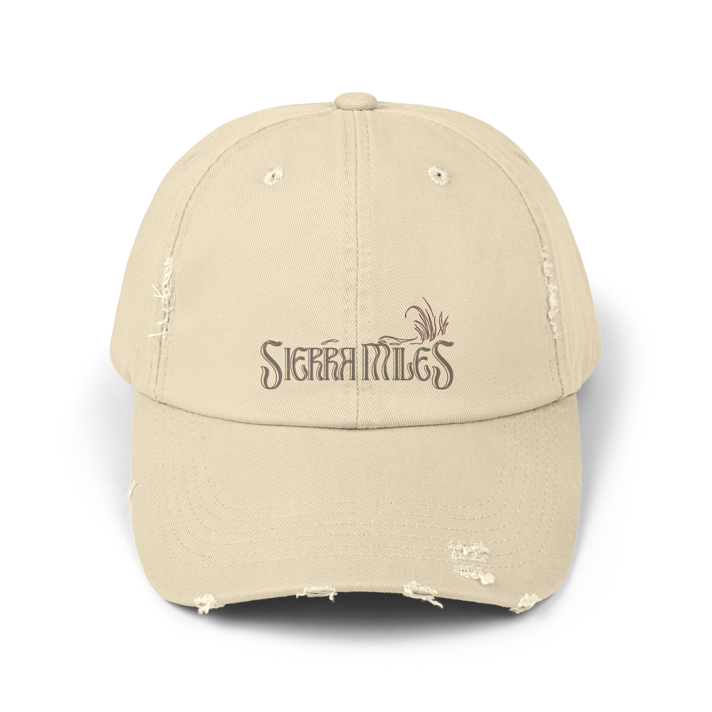 Distressed Sierra Miles Hat in Stone