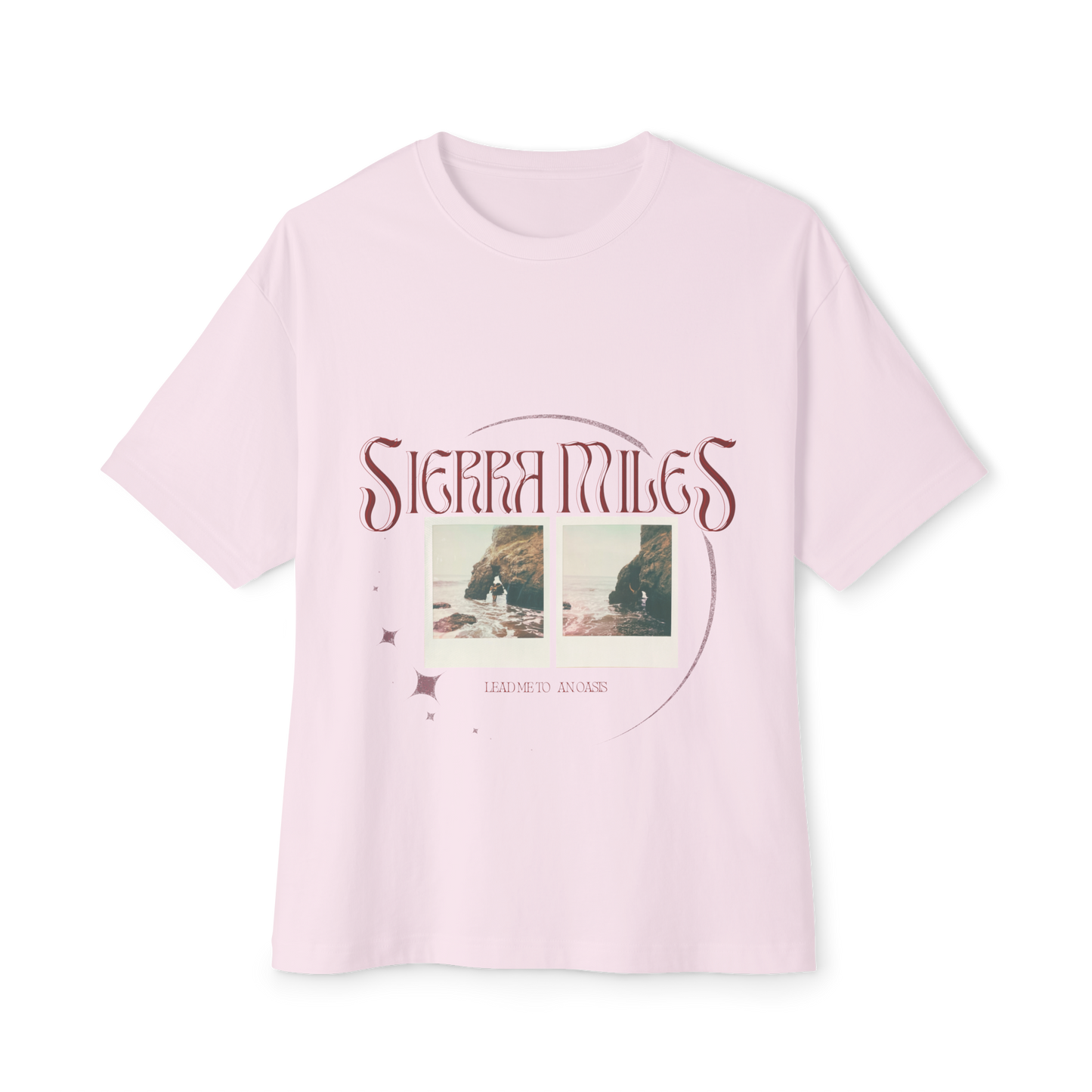 Lead Me To An Oasis Oversized Boxy Tee