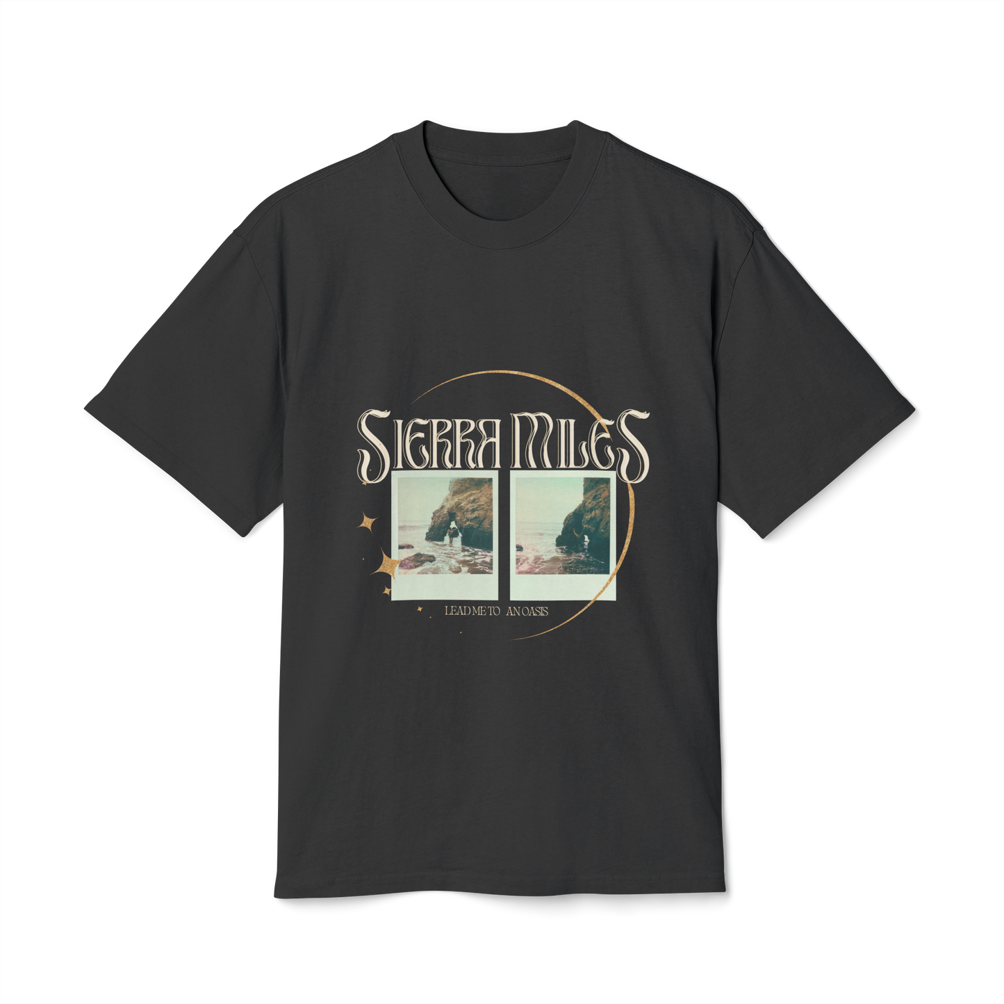 Lead Me To An Oasis Heavy Faded Tee