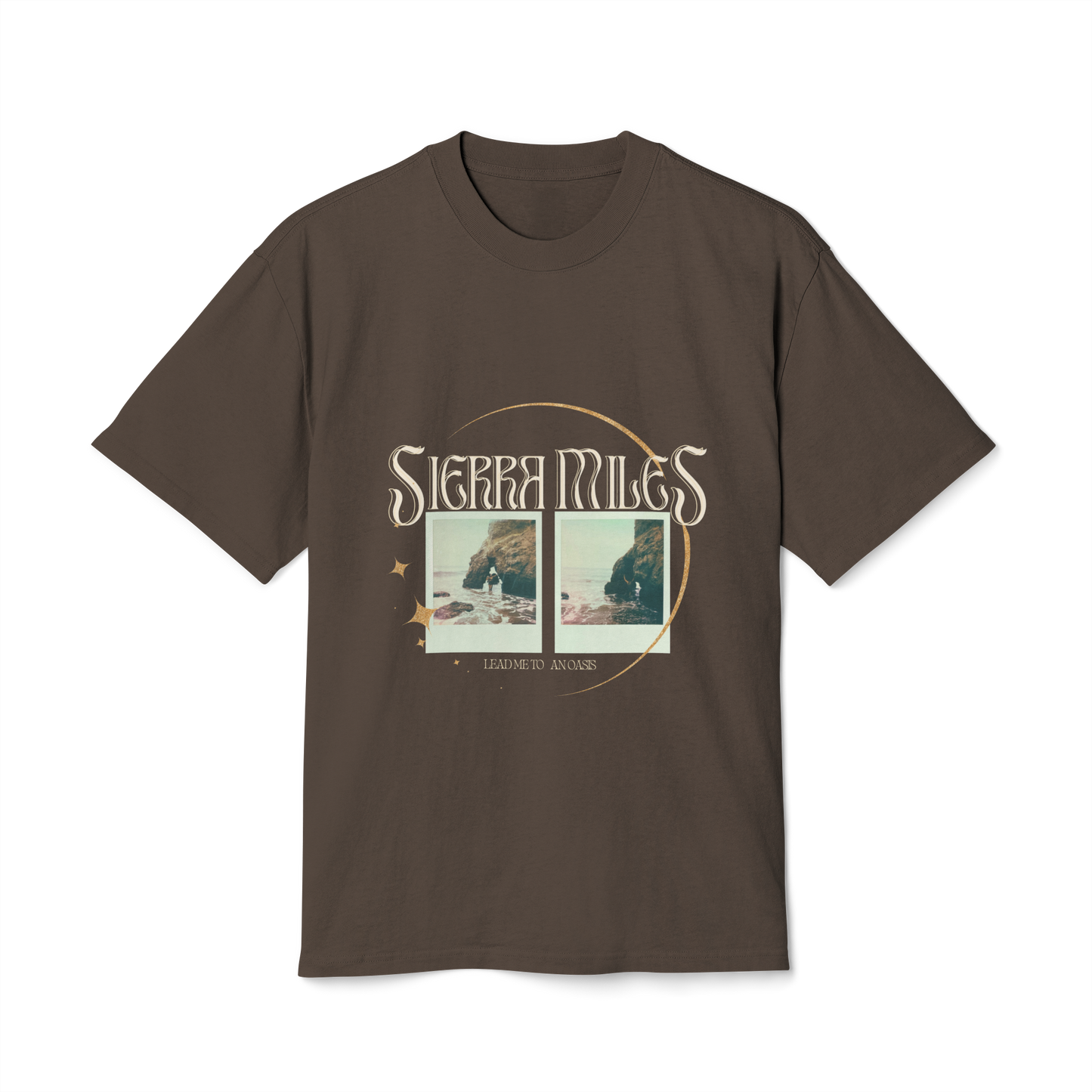 Lead Me To An Oasis Heavy Faded Tee