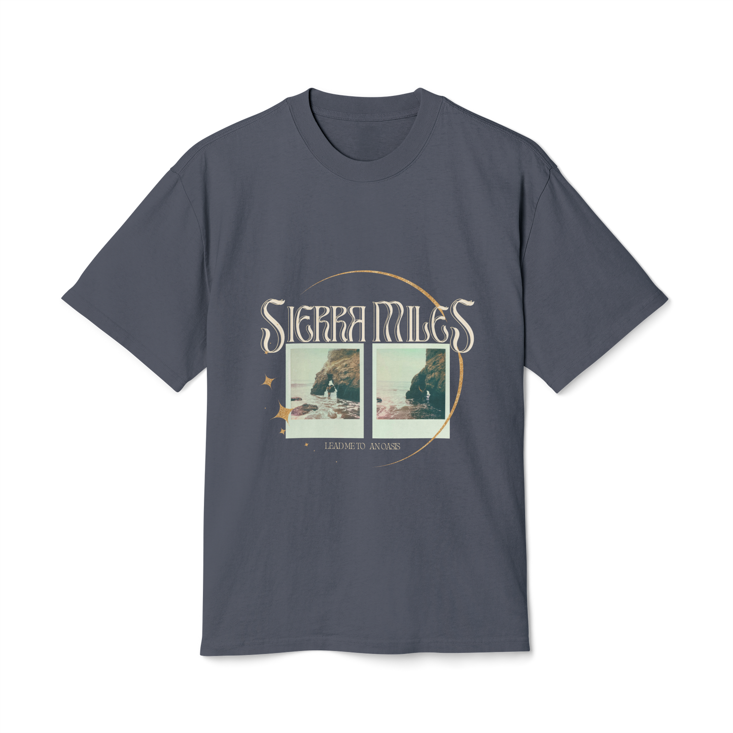 Lead Me To An Oasis Heavy Faded Tee