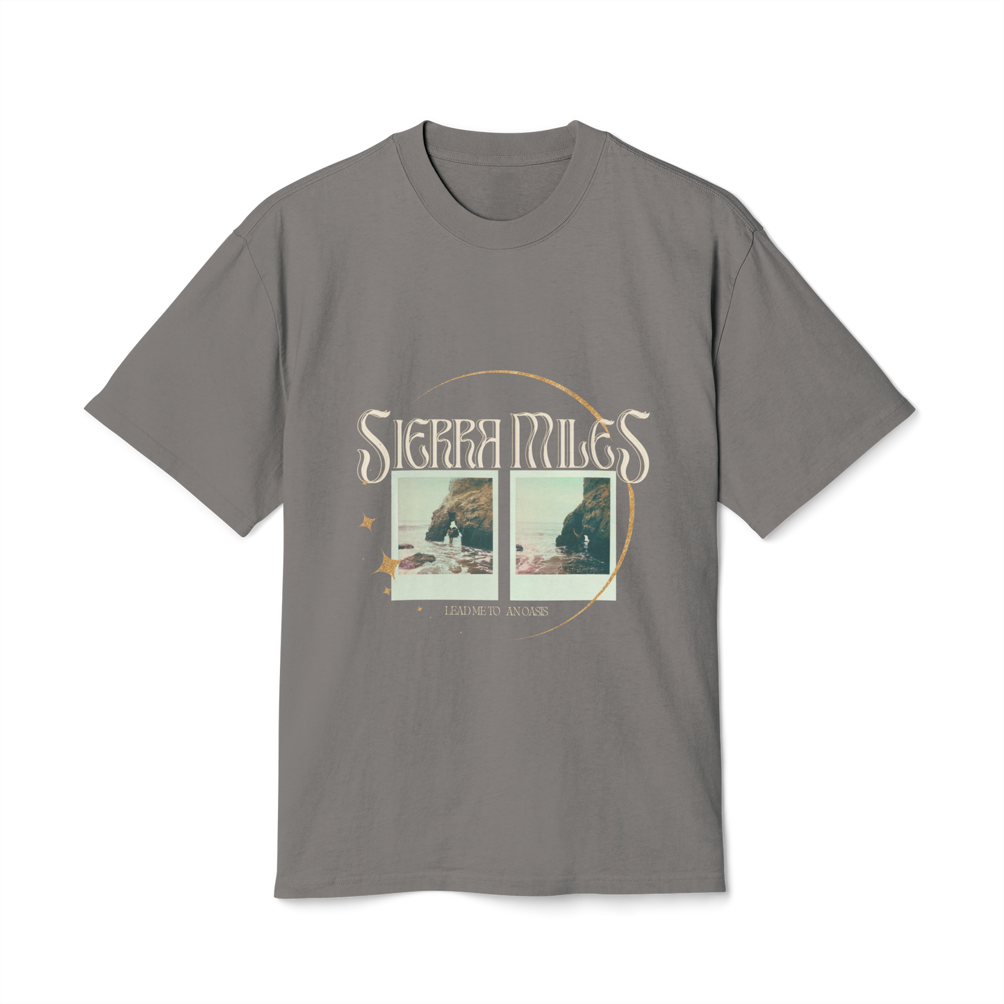 Lead Me To An Oasis Heavy Faded Tee
