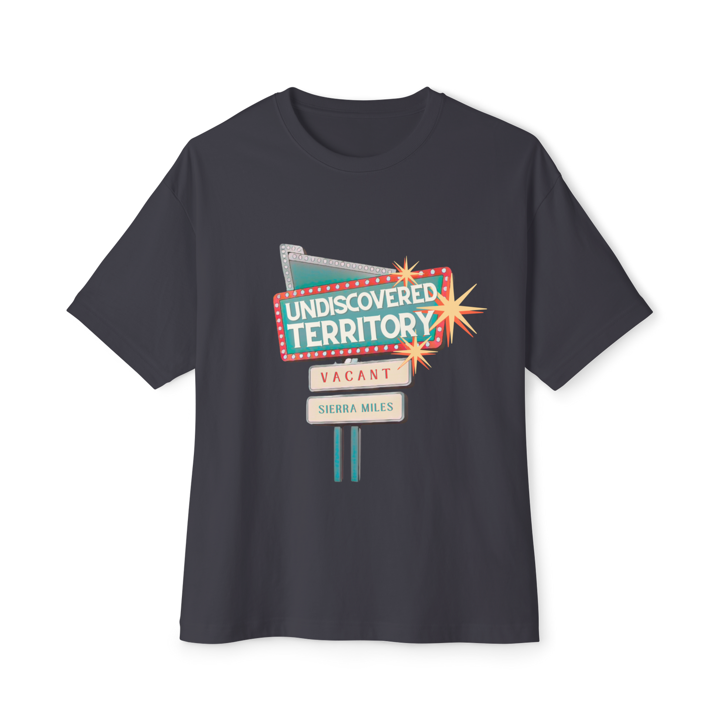 the wEst "Undiscovered Territory" Oversized Boxy Tee