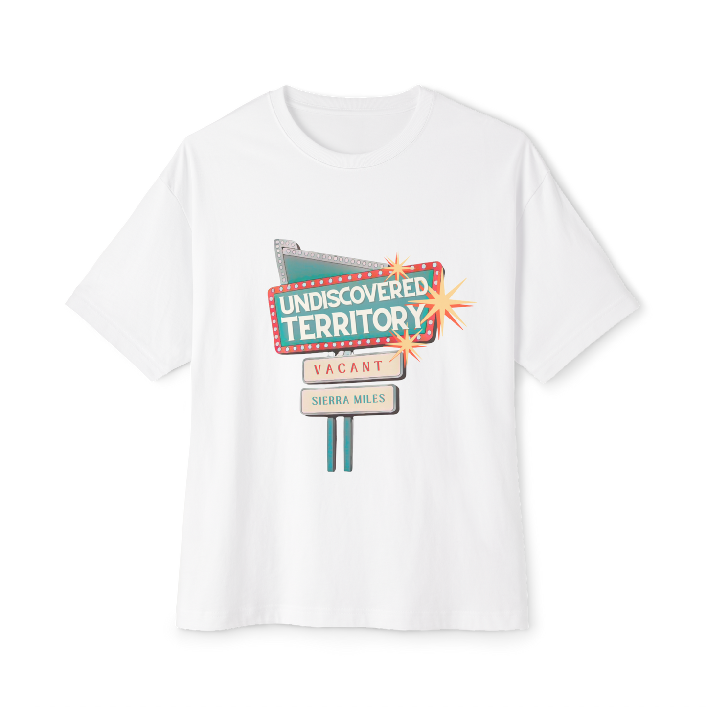 the wEst "Undiscovered Territory" Oversized Boxy Tee
