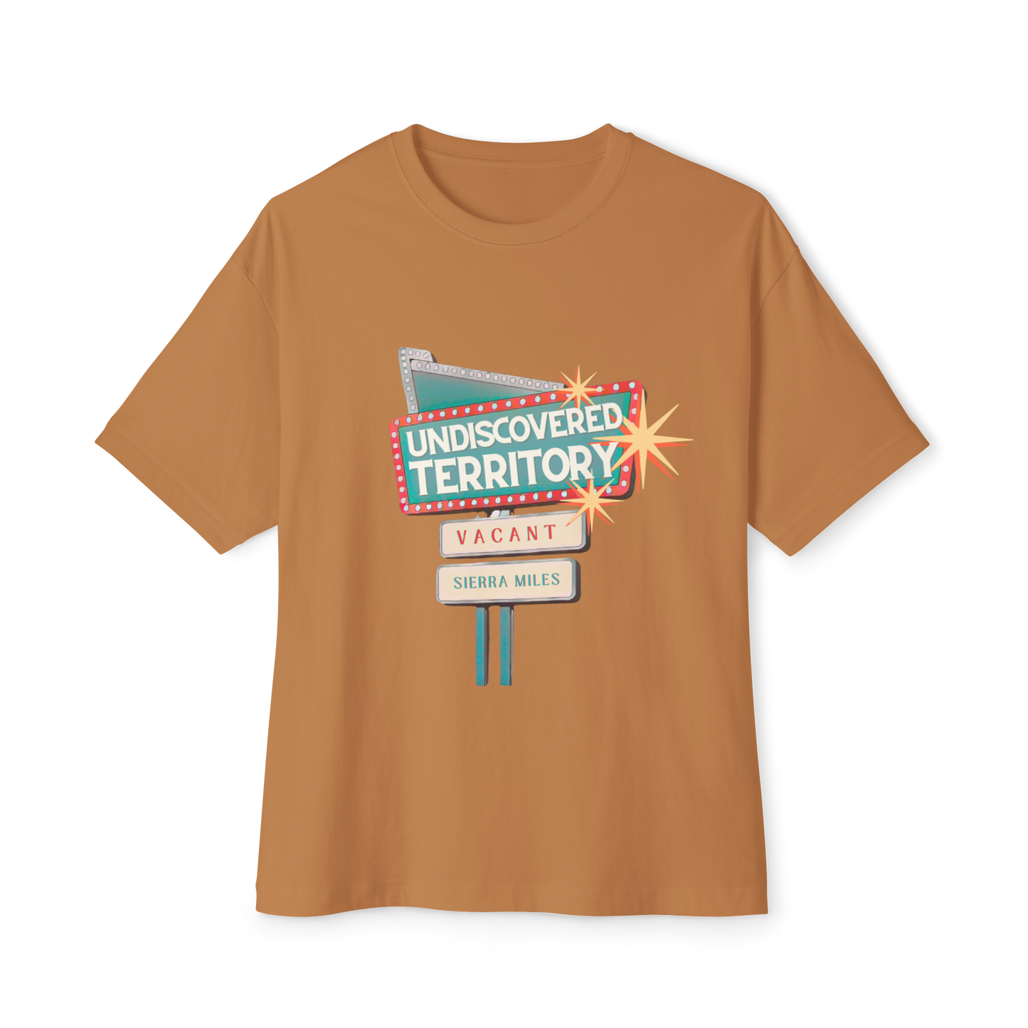 the wEst "Undiscovered Territory" Oversized Boxy Tee