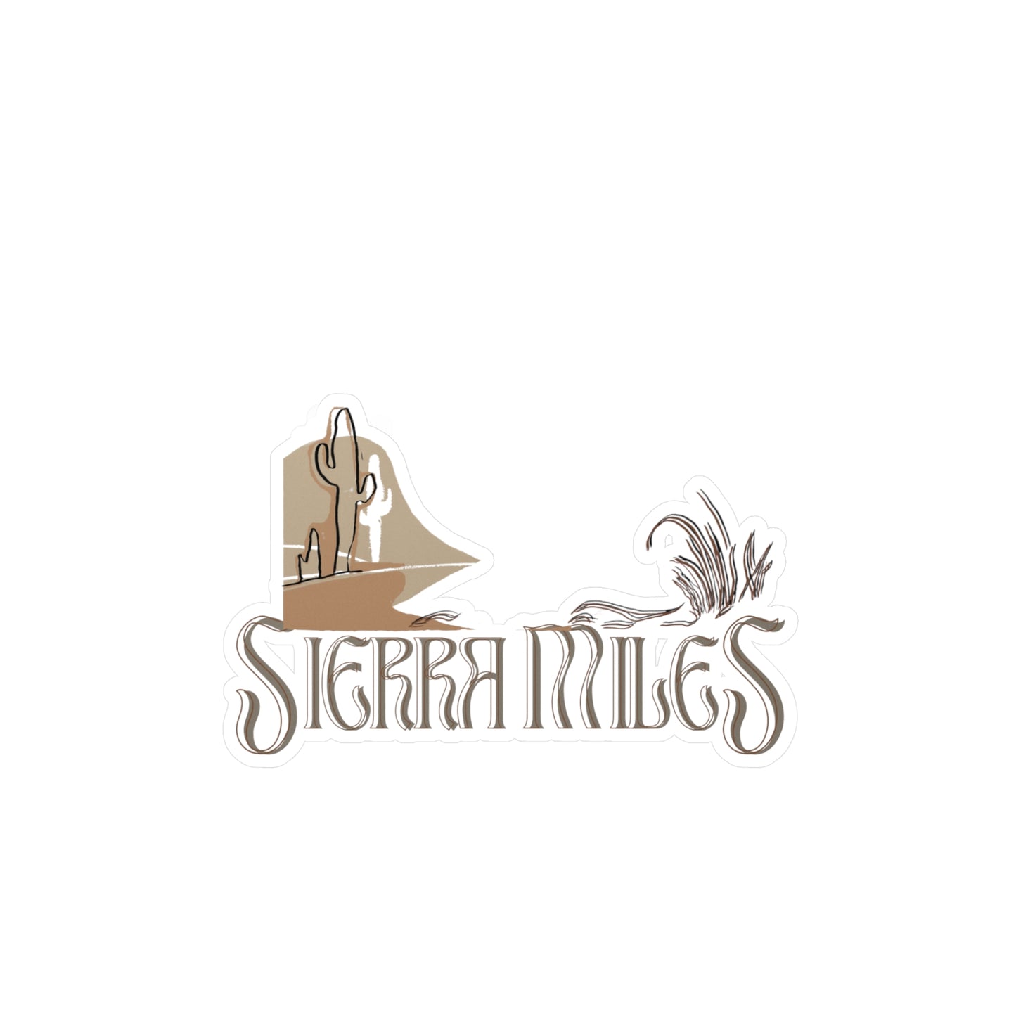 Sierra Miles Vinyl Decal