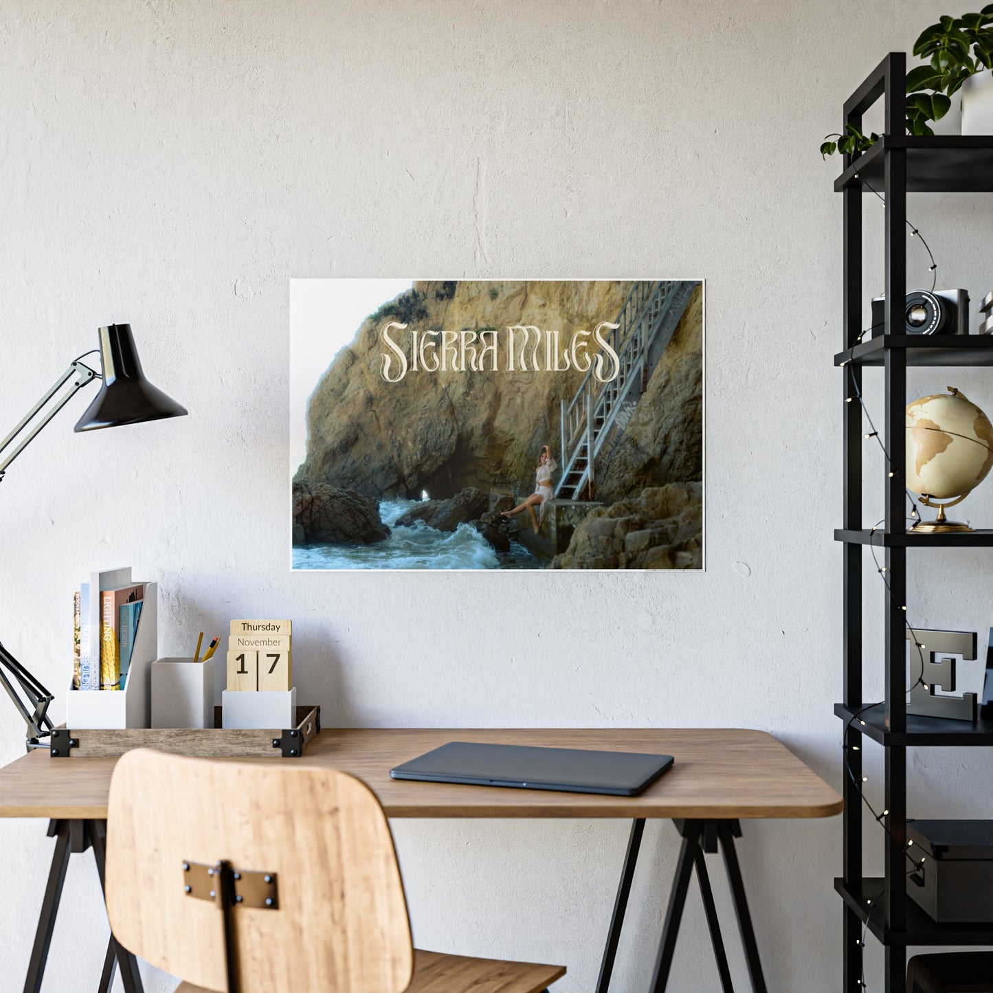 Sierra Miles Heart & Bones Poster