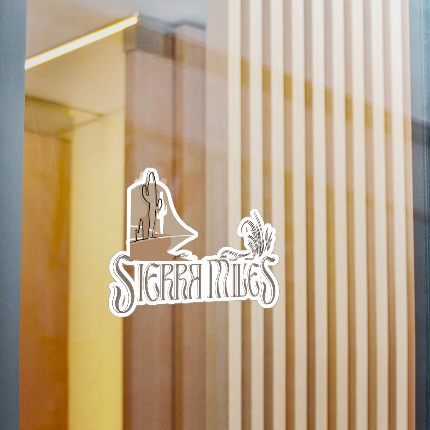 Sierra Miles Vinyl Decal