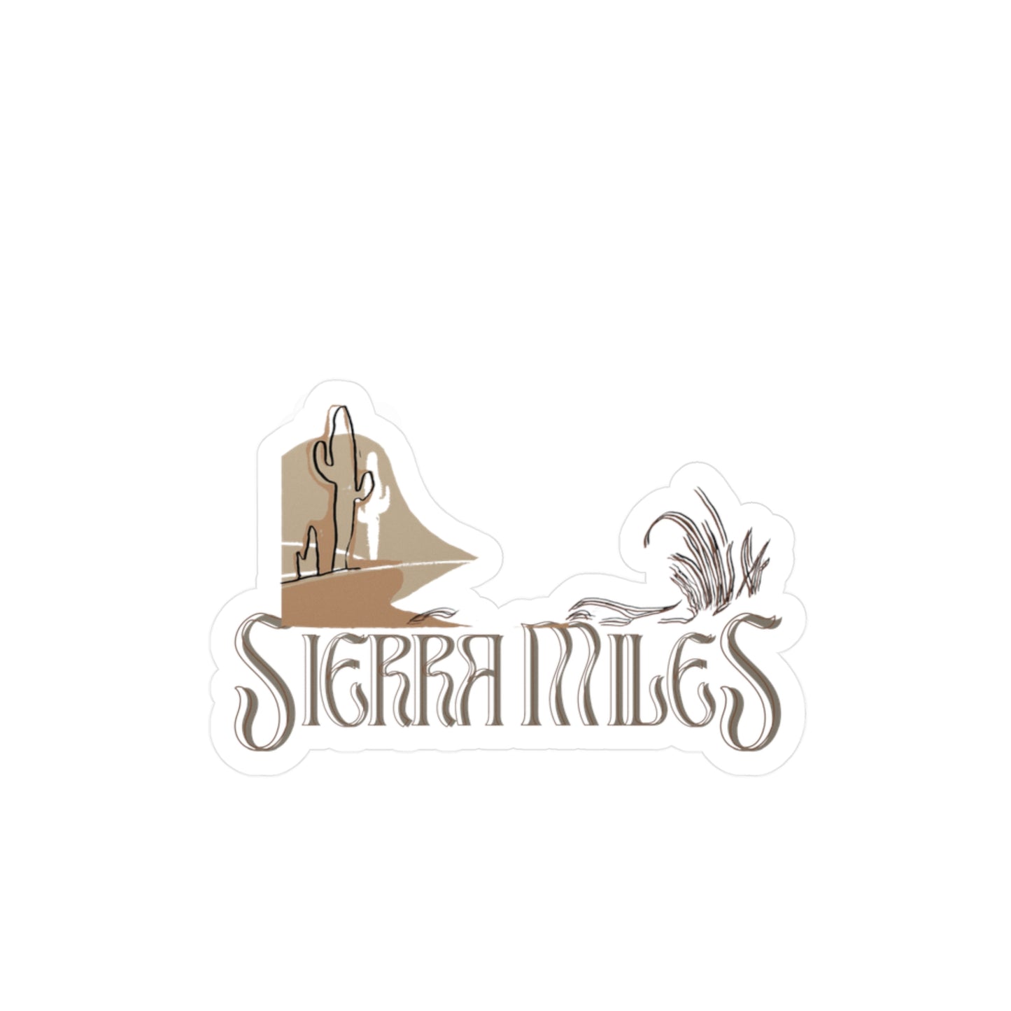 Sierra Miles Vinyl Decal