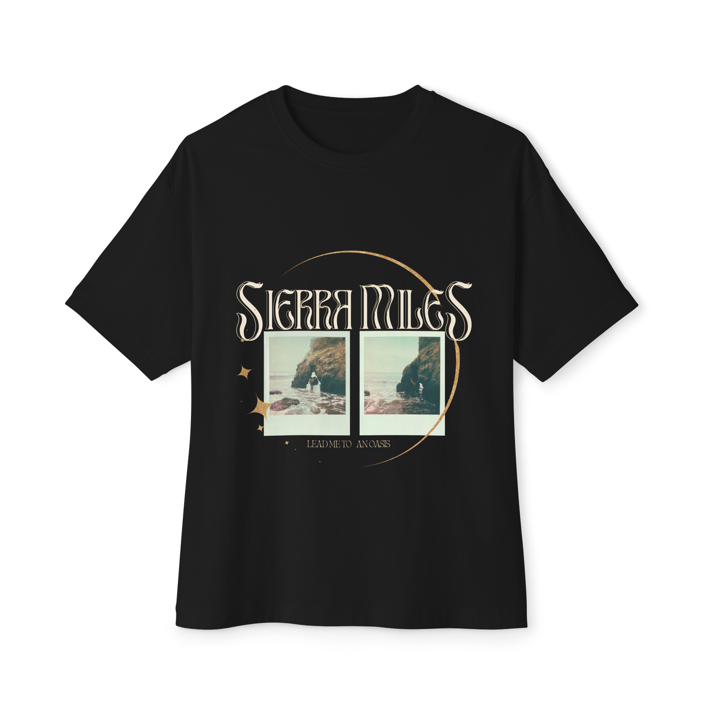 Lead Me To An Oasis Oversized Boxy Tee