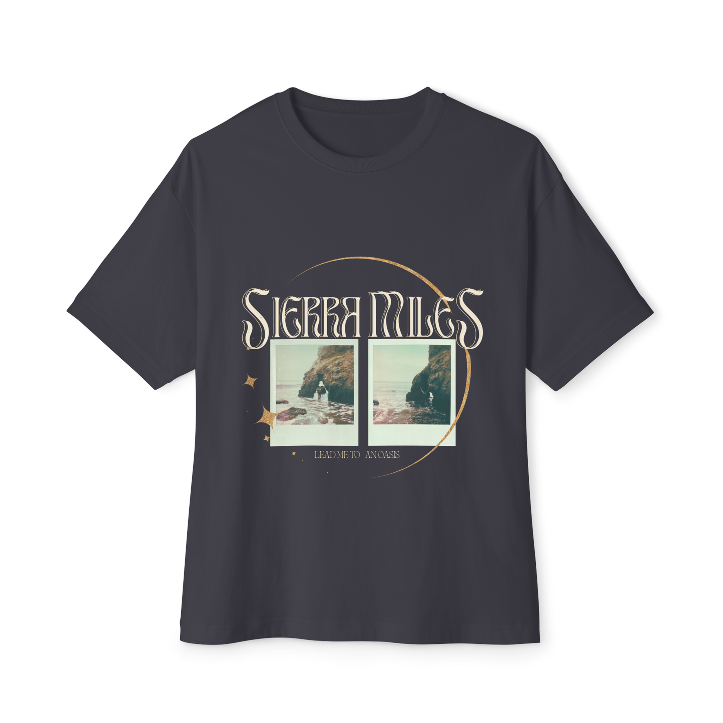Lead Me To An Oasis Oversized Boxy Tee