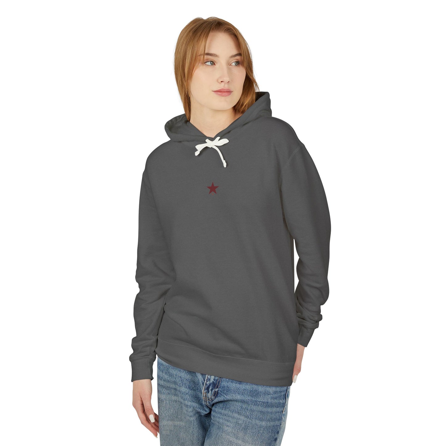 Kiss A Cowboy Unisex Lightweight Hooded Sweatshirt