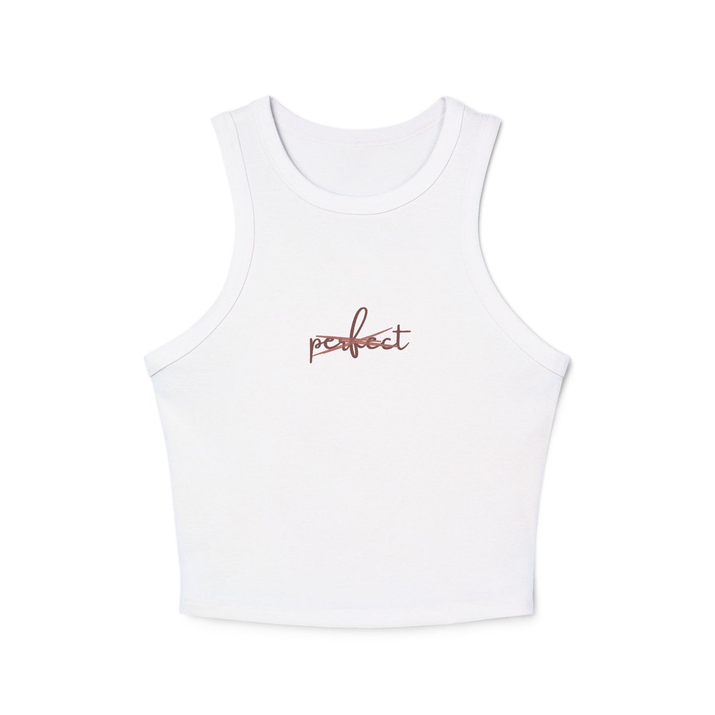 Perfect, Scratch That - Women's Micro Rib Racer Tank Top