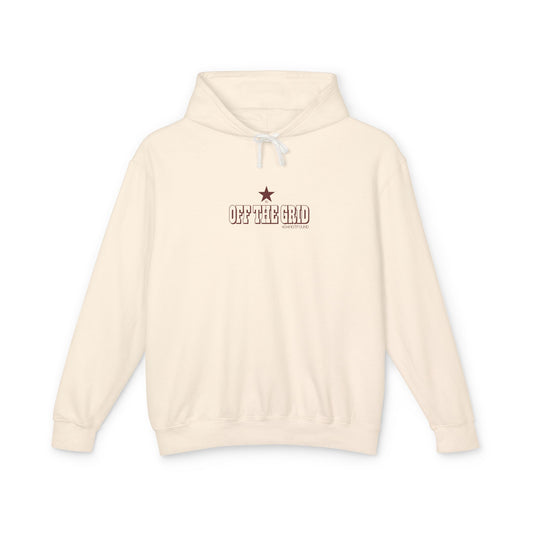 Off The Grid Unisex Lightweight Hooded Sweatshirt