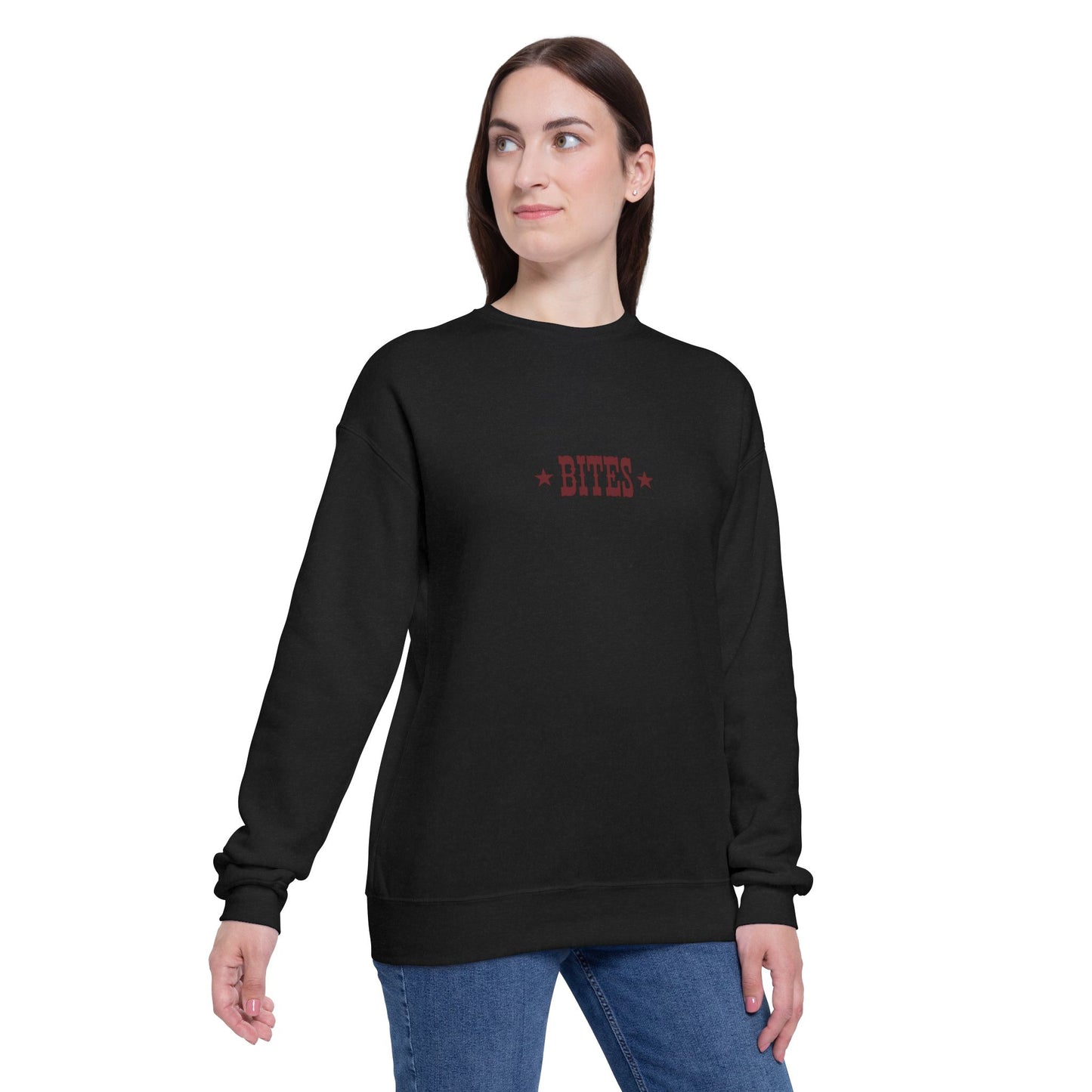 Bites Unisex Drop Shoulder Sweatshirt