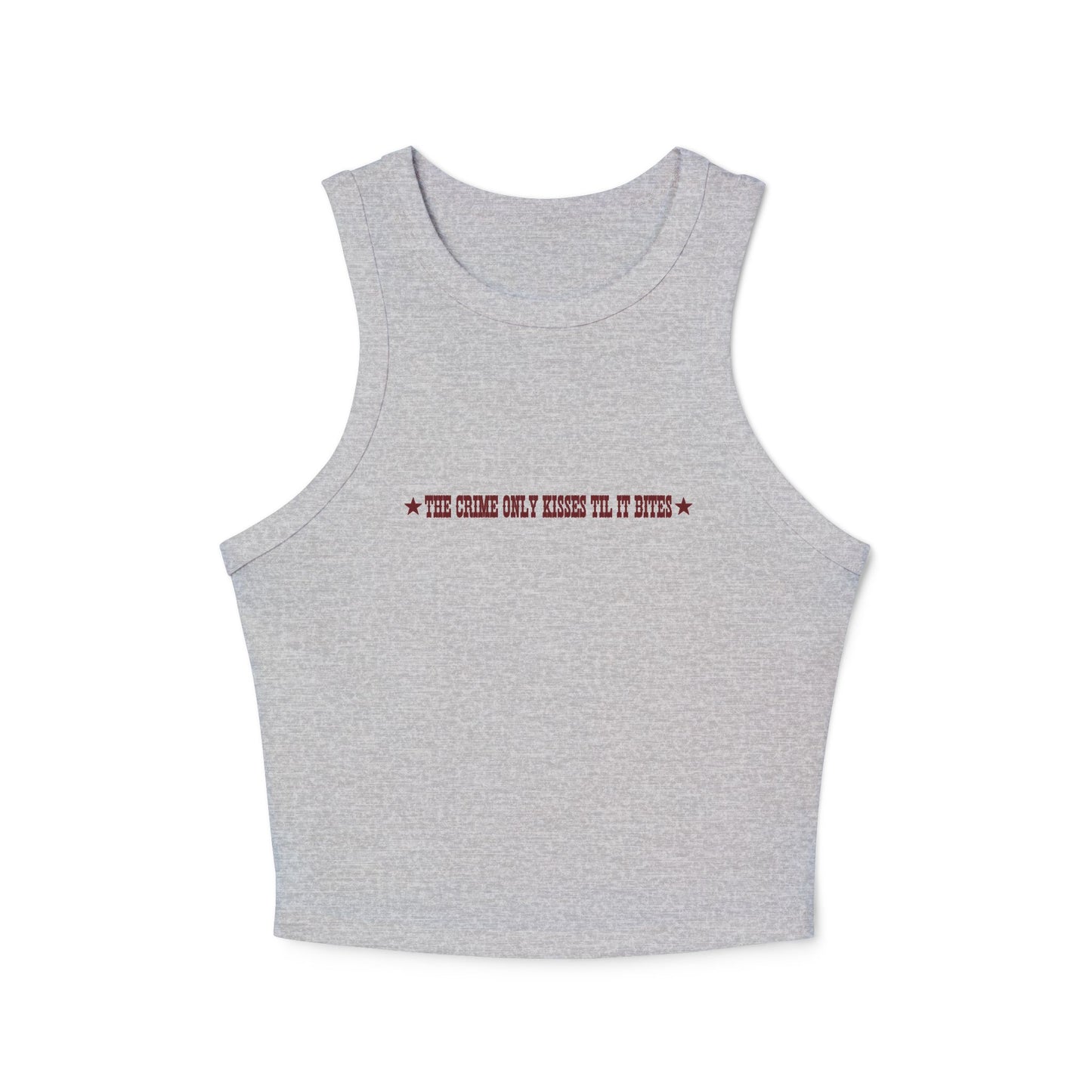 Now I Only Bite - Women's Micro Rib Racer Tank Top