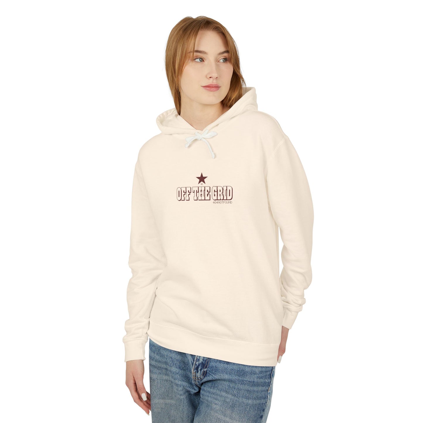 Off The Grid Unisex Lightweight Hooded Sweatshirt