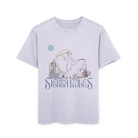 Desert Rain Acid Washed Heavy Oversize Tee