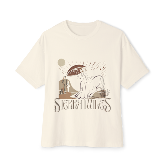 Desert Rain Oversized Boxy Tee