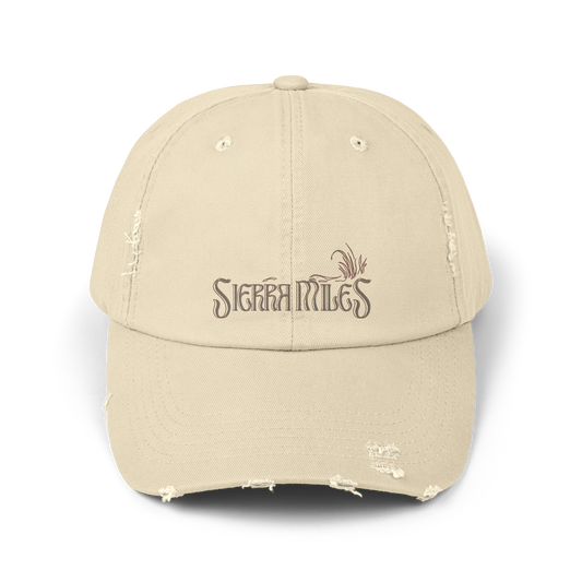 Distressed Sierra Miles Hat in Stone