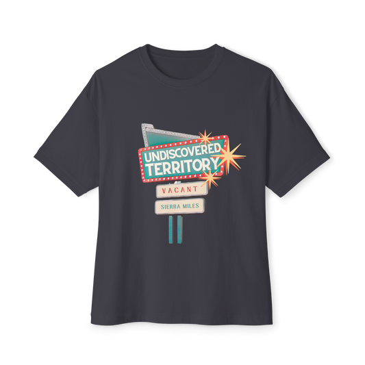 the wEst "Undiscovered Territory" Oversized Boxy Tee