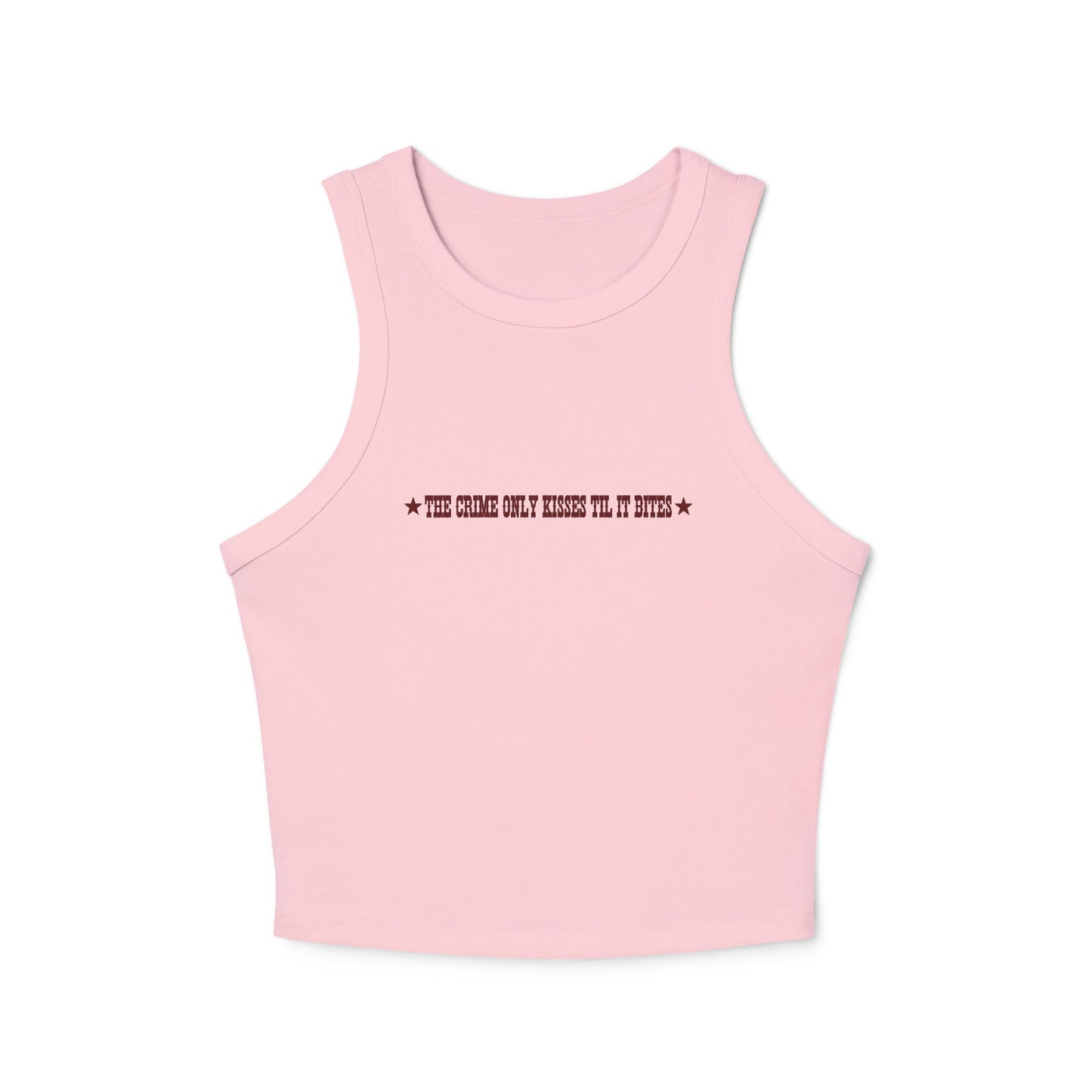 Now I Only Bite - Women's Micro Rib Racer Tank Top