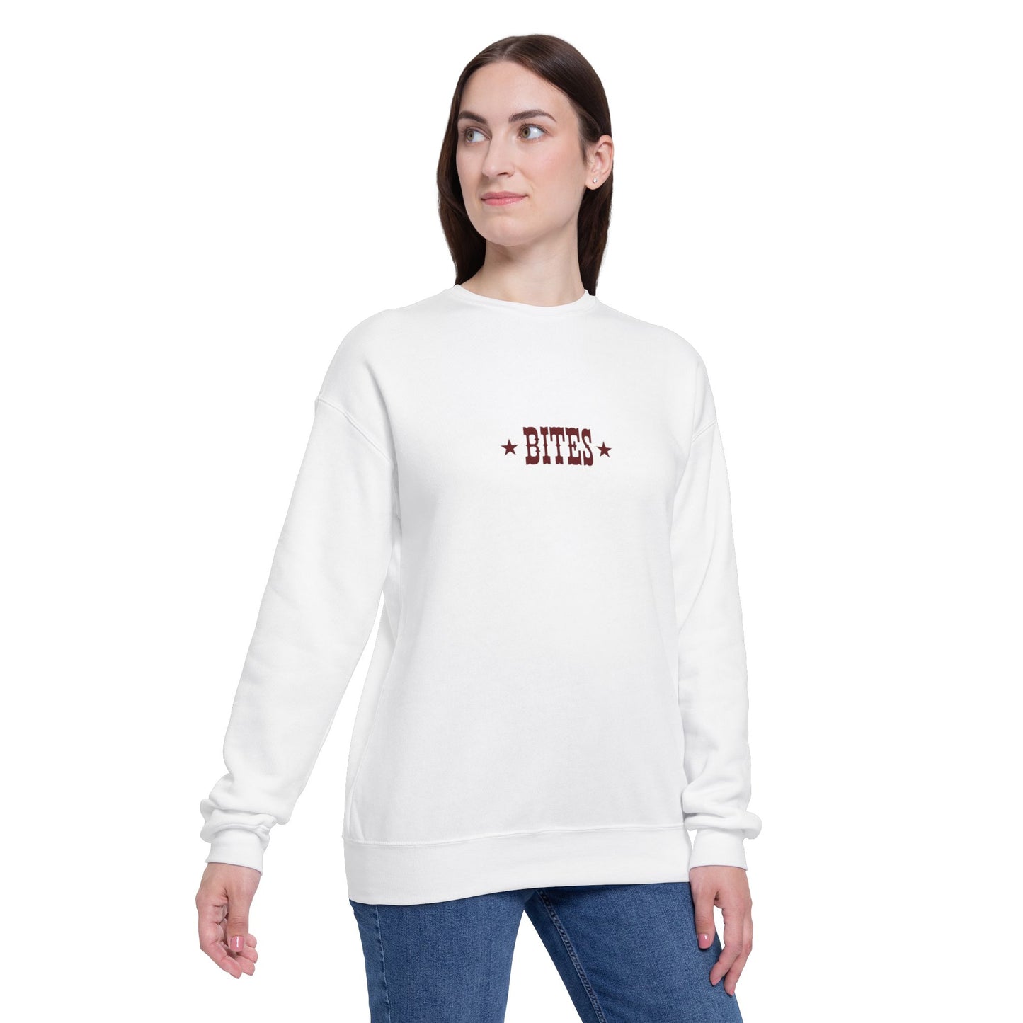 Bites Unisex Drop Shoulder Sweatshirt