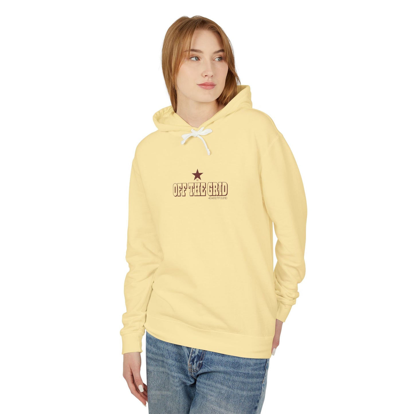 Off The Grid Unisex Lightweight Hooded Sweatshirt