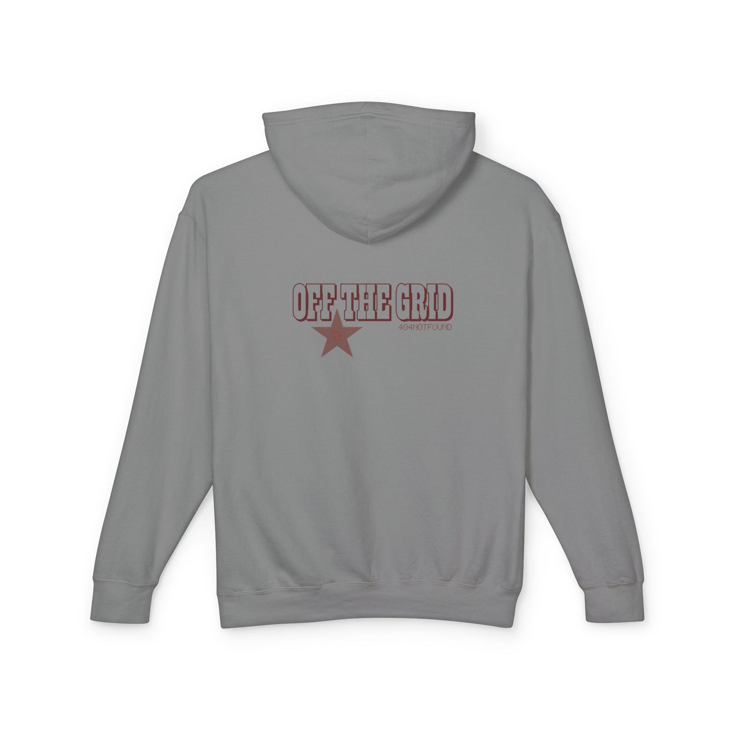 OffTheGrid Unisex Lightweight Hooded Sweatshirt