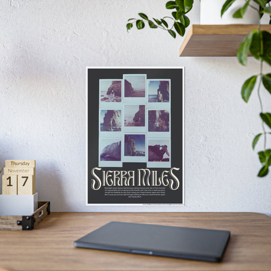 Sierra Miles Heart & Bones Polaroid Poster