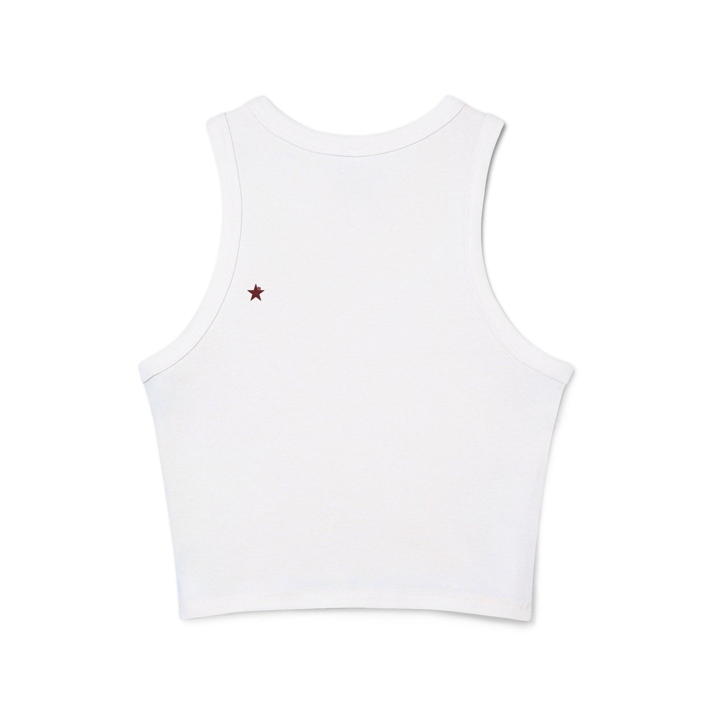 Kiss A Cowboy Women's Micro Rib Racer Tank Top