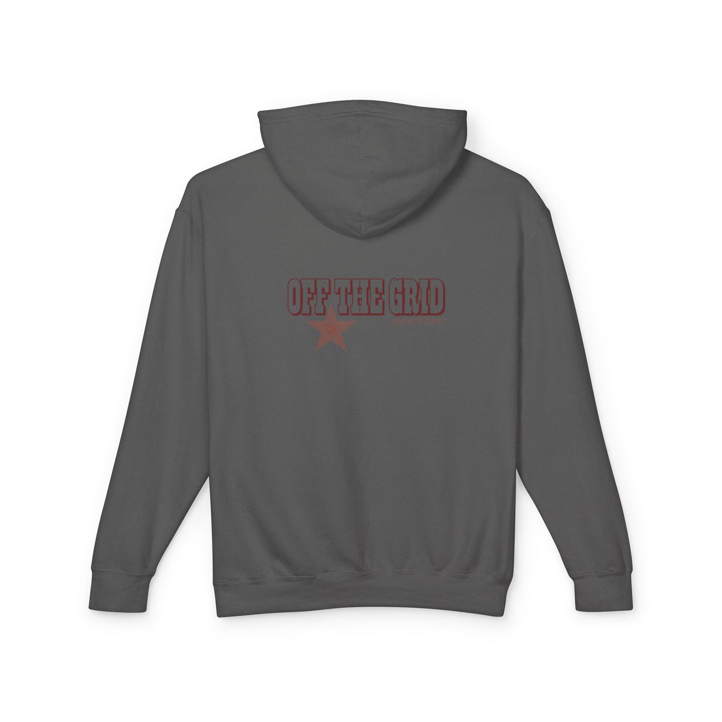 OffTheGrid Unisex Lightweight Hooded Sweatshirt