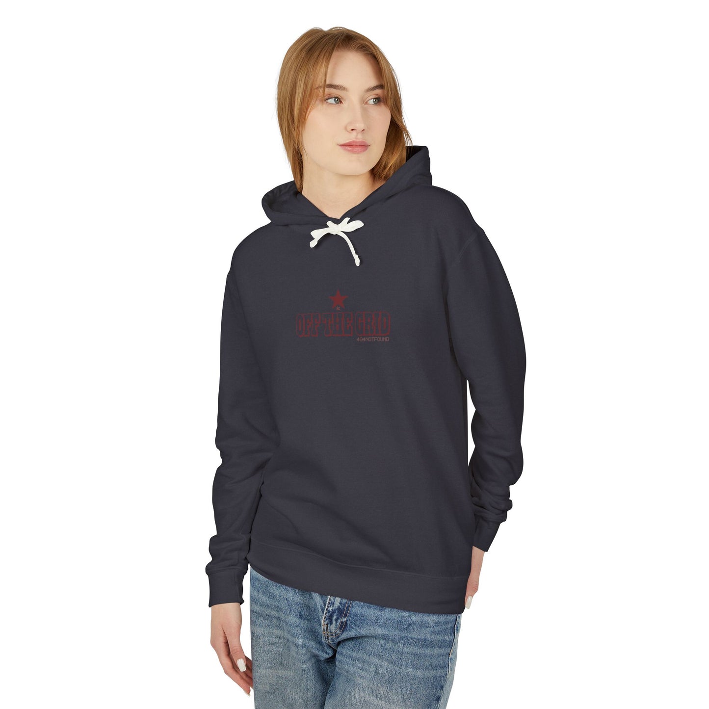 Off The Grid Unisex Lightweight Hooded Sweatshirt