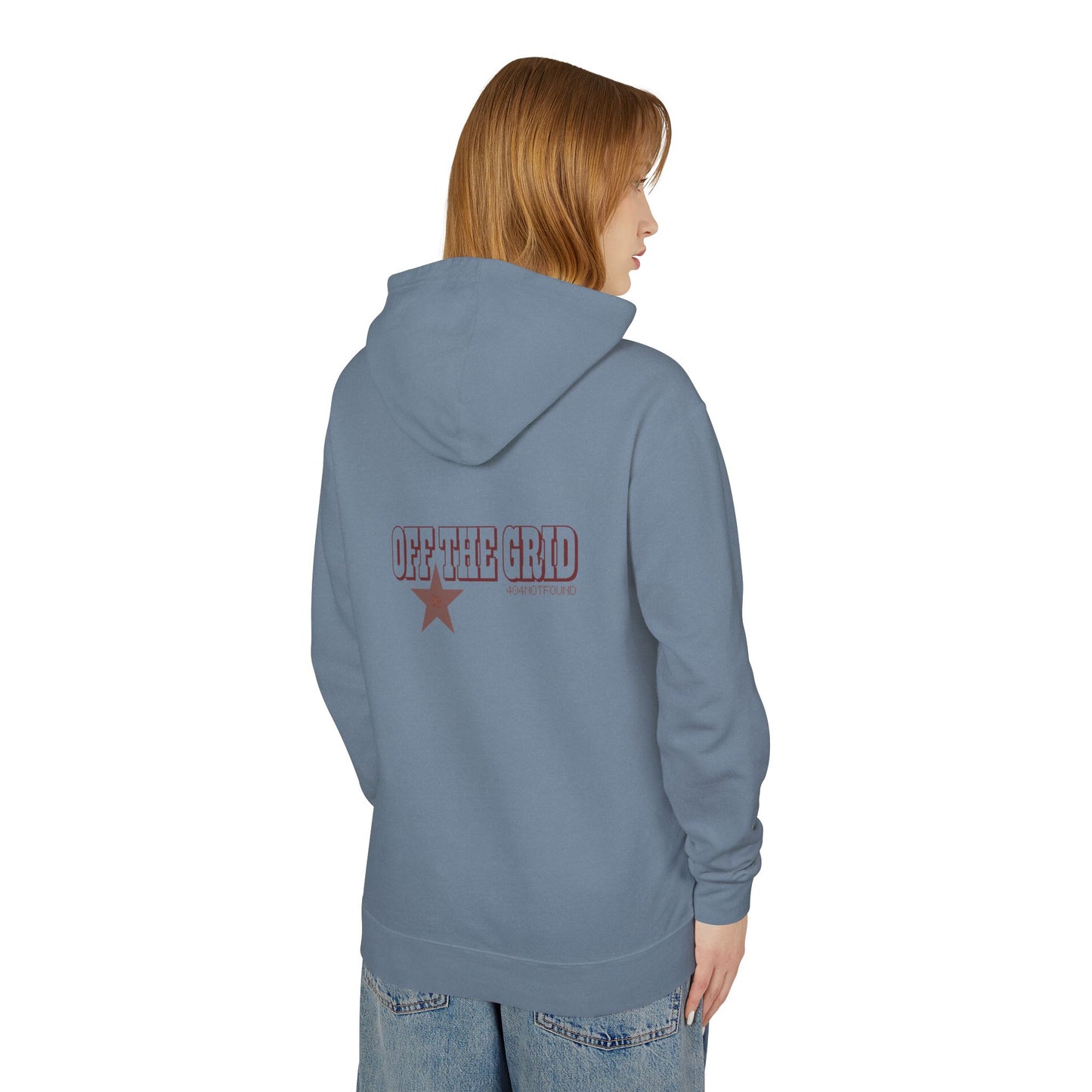 OffTheGrid Unisex Lightweight Hooded Sweatshirt
