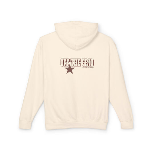 OffTheGrid Unisex Lightweight Hooded Sweatshirt