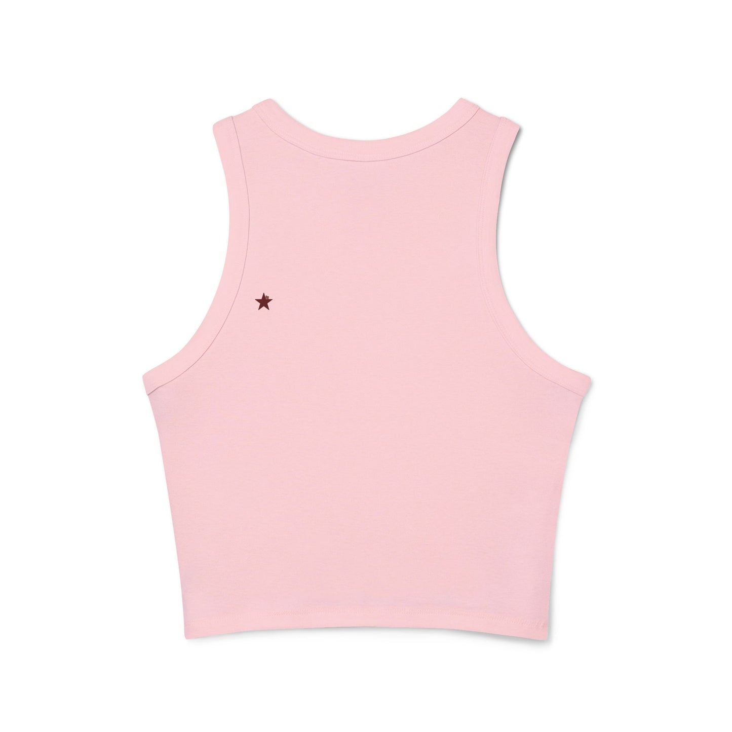 Kiss A Cowboy Women's Micro Rib Racer Tank Top